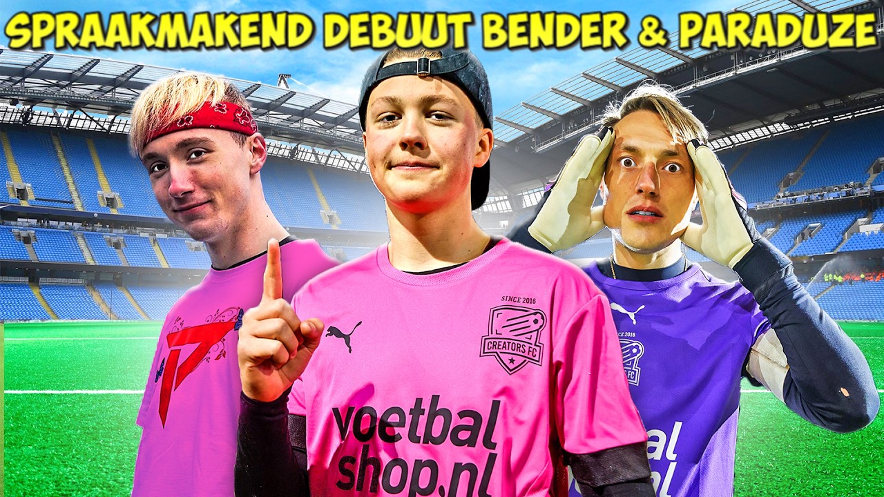 BENDER & PARADUZE MAKEN SPRAAKMAKEND DEBUUT !! NOAH ZEEUW REDDING VAN DE EEUW ?!