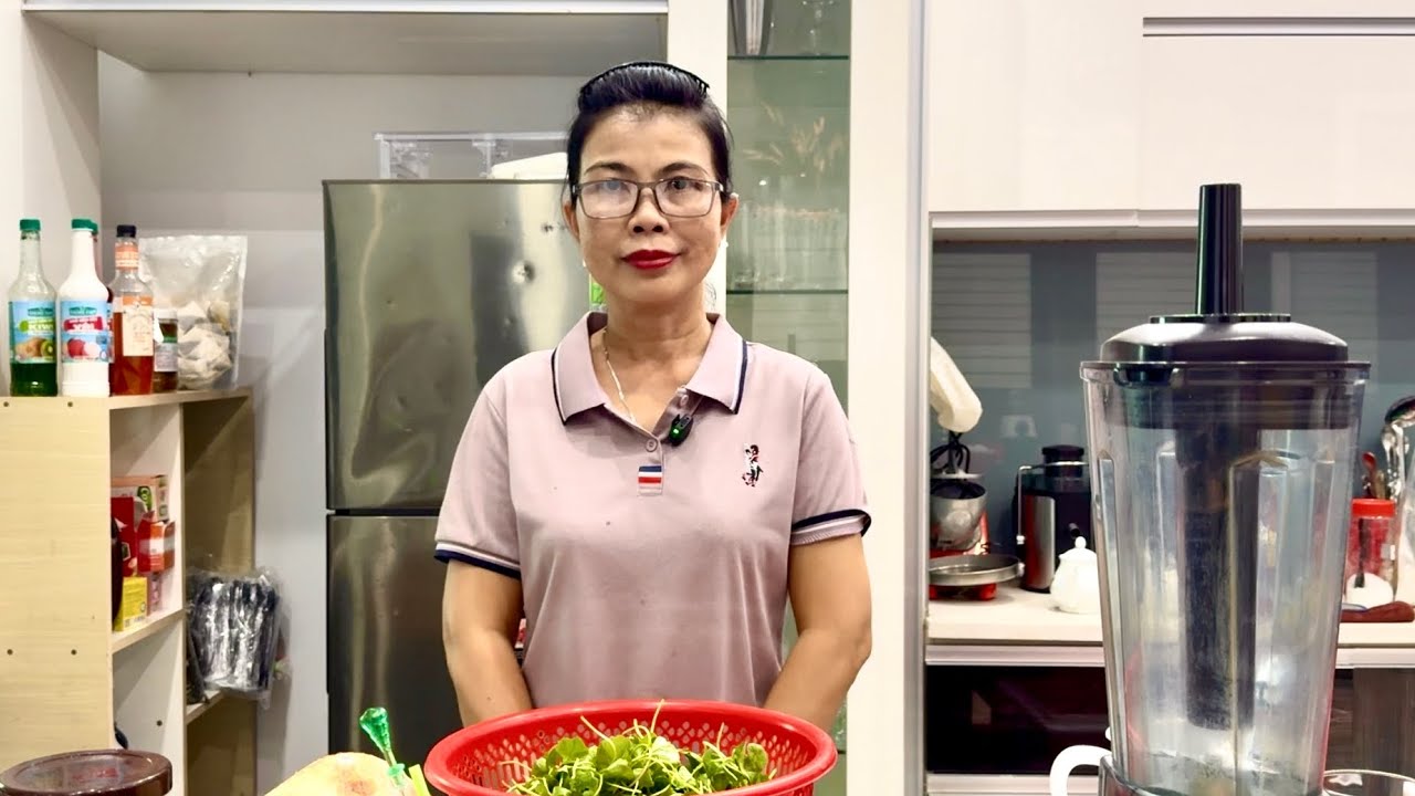 Hướng dẫn cách làm món rau má dừa đơn giản 