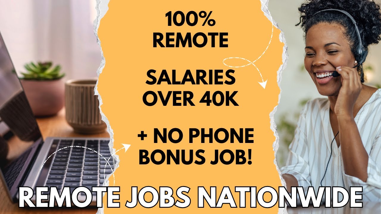 5 Remote Jobs Hiring Immediately! | NO EXPERIENCE | Work From Home Jobs 2025