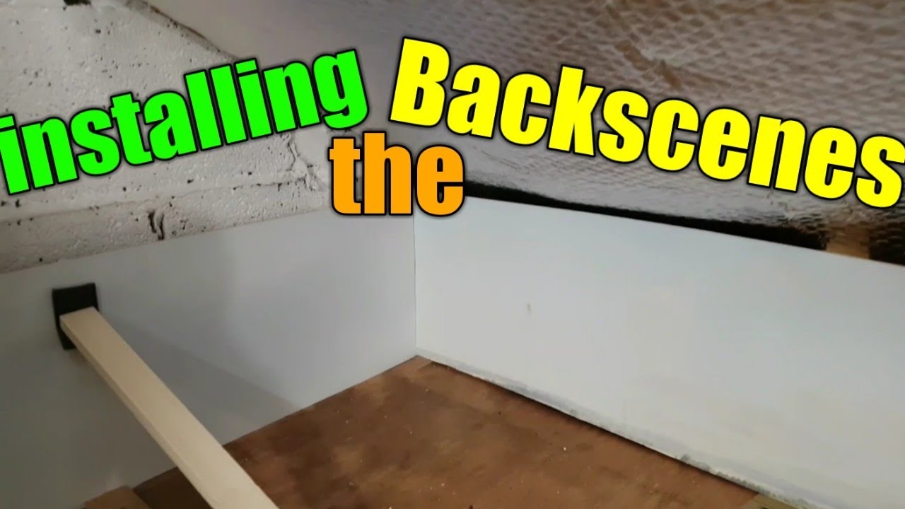 installing backscenes