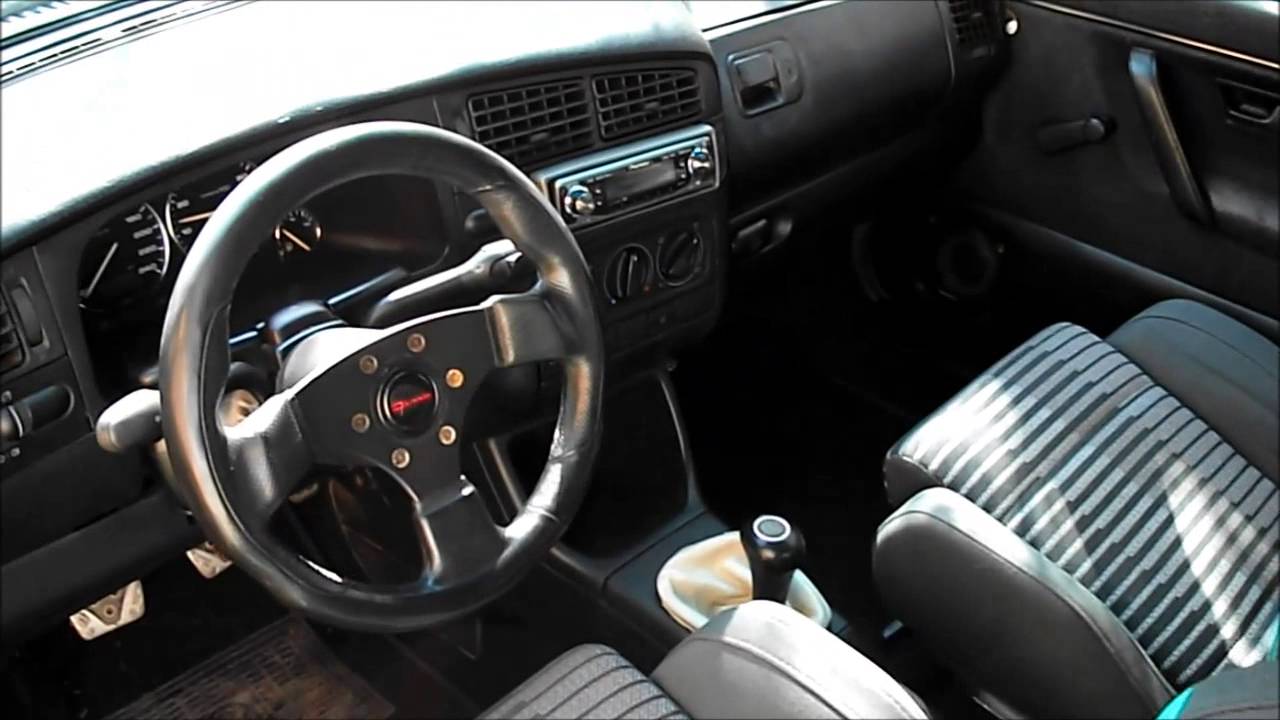 VW Golf 2 GTI with Golf 3 dash