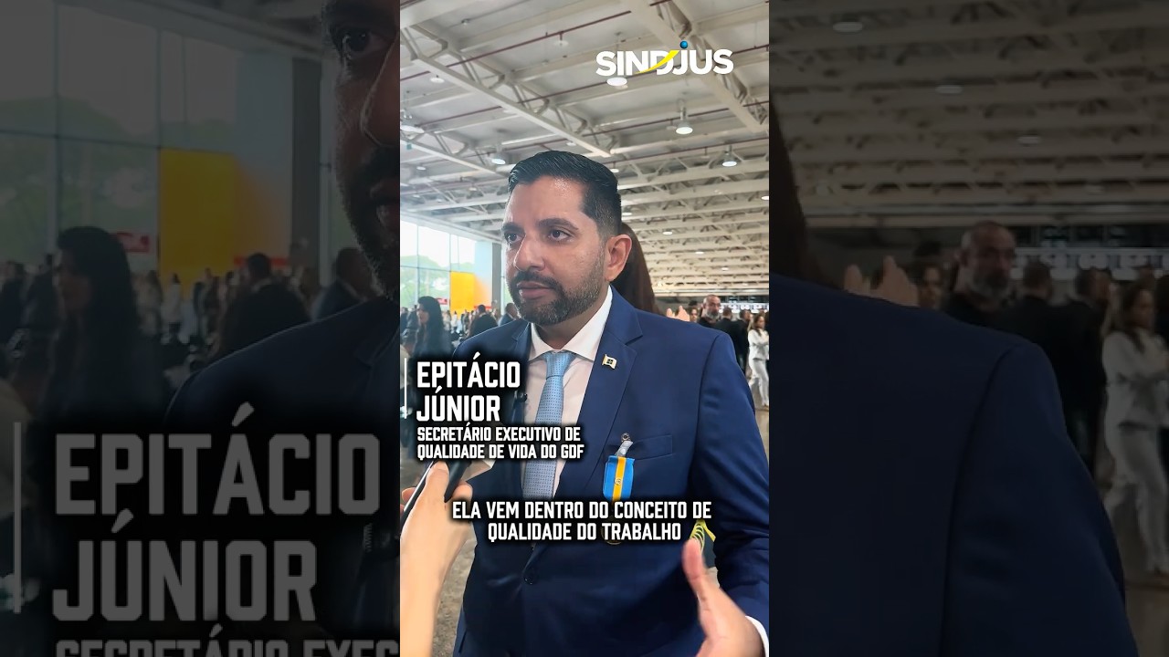 Secret&aacute;rio Epit&aacute;cio Junior (GDF) destaca Medalha M&eacute;rito Economia a Costa Neto, presidente do SINDJUS