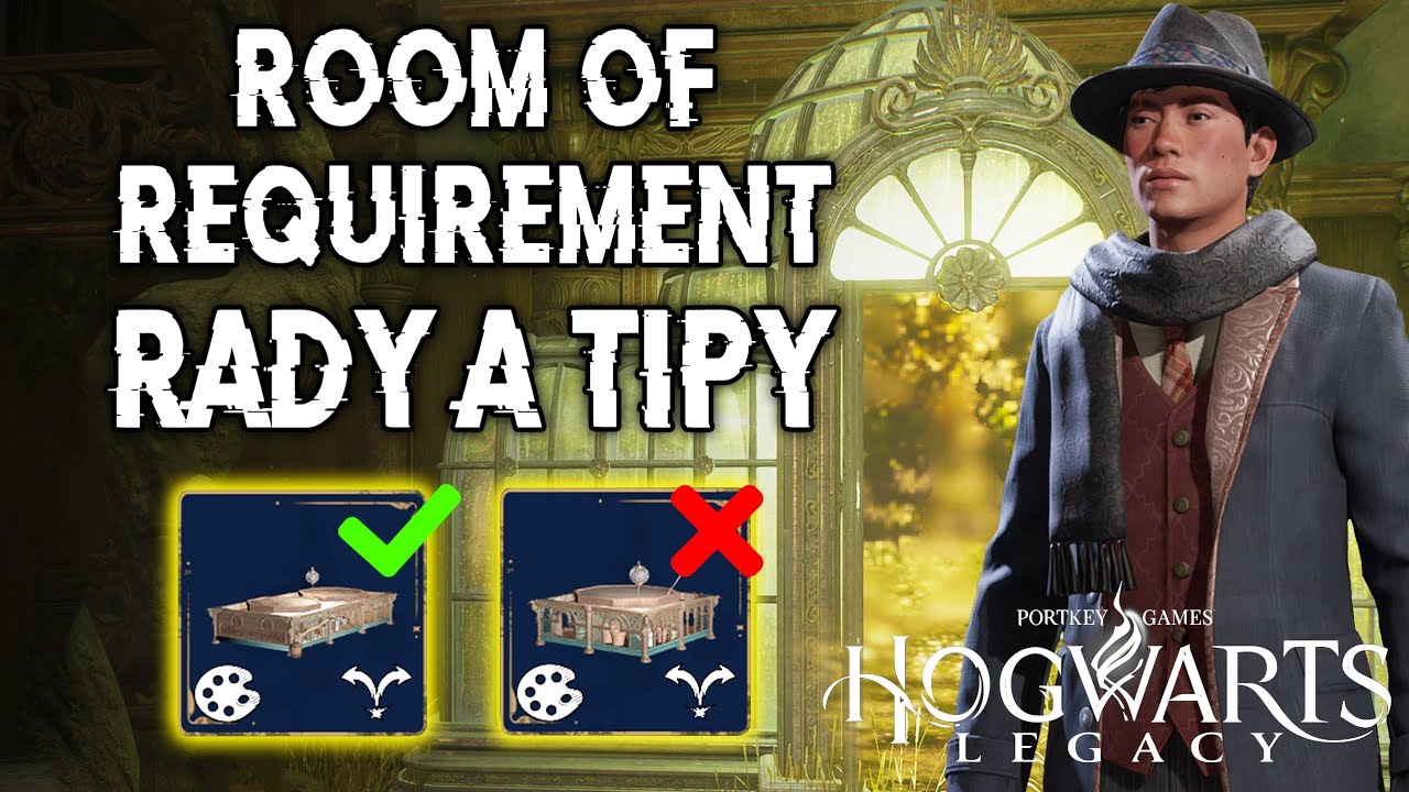 Rady a tipy do Komnaty nejvy&scaron;&scaron;&iacute; potřeby! | Hogwarts Legacy CZ Guide |
