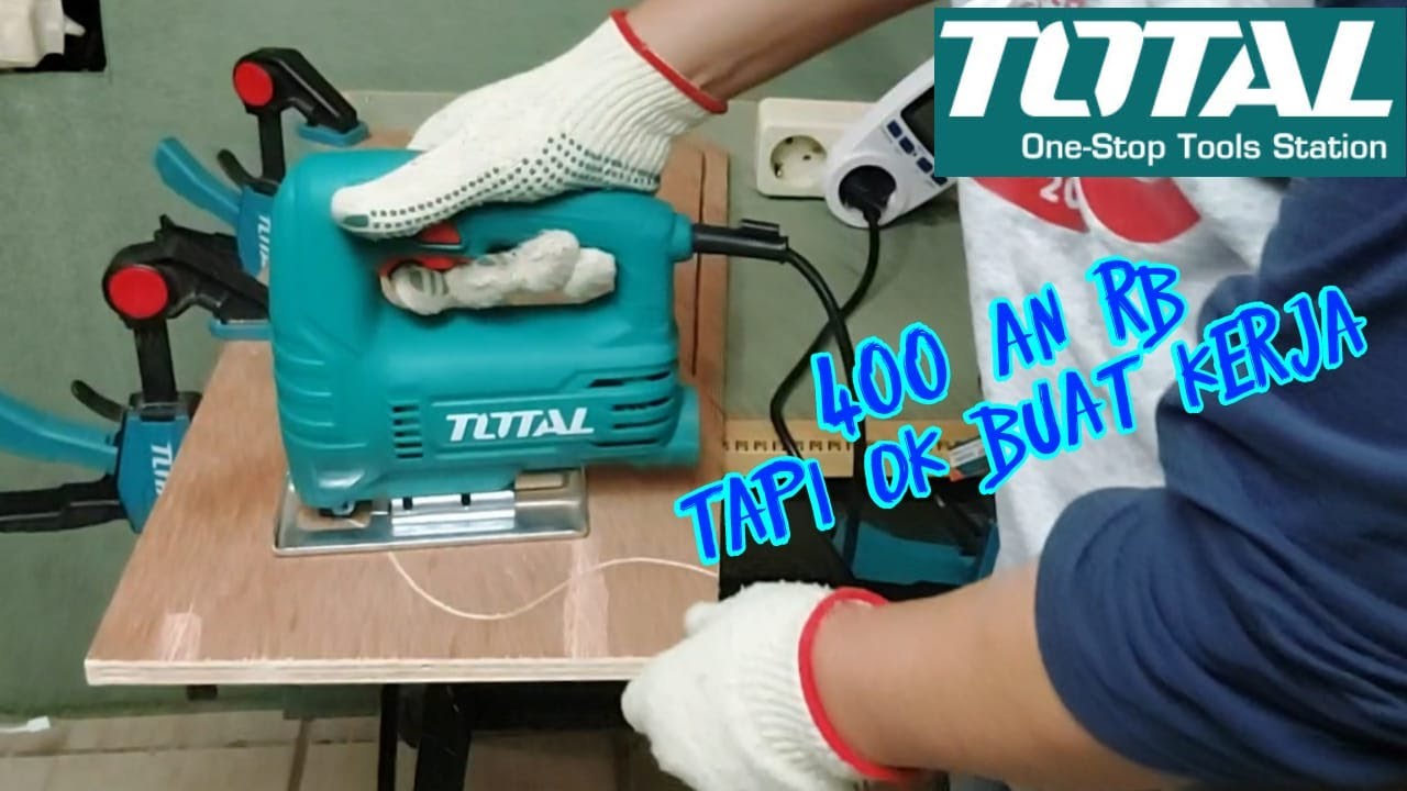 TOTAL TS204556 Mesin gergaji kayu jigsaw jig saw gergaji ukir