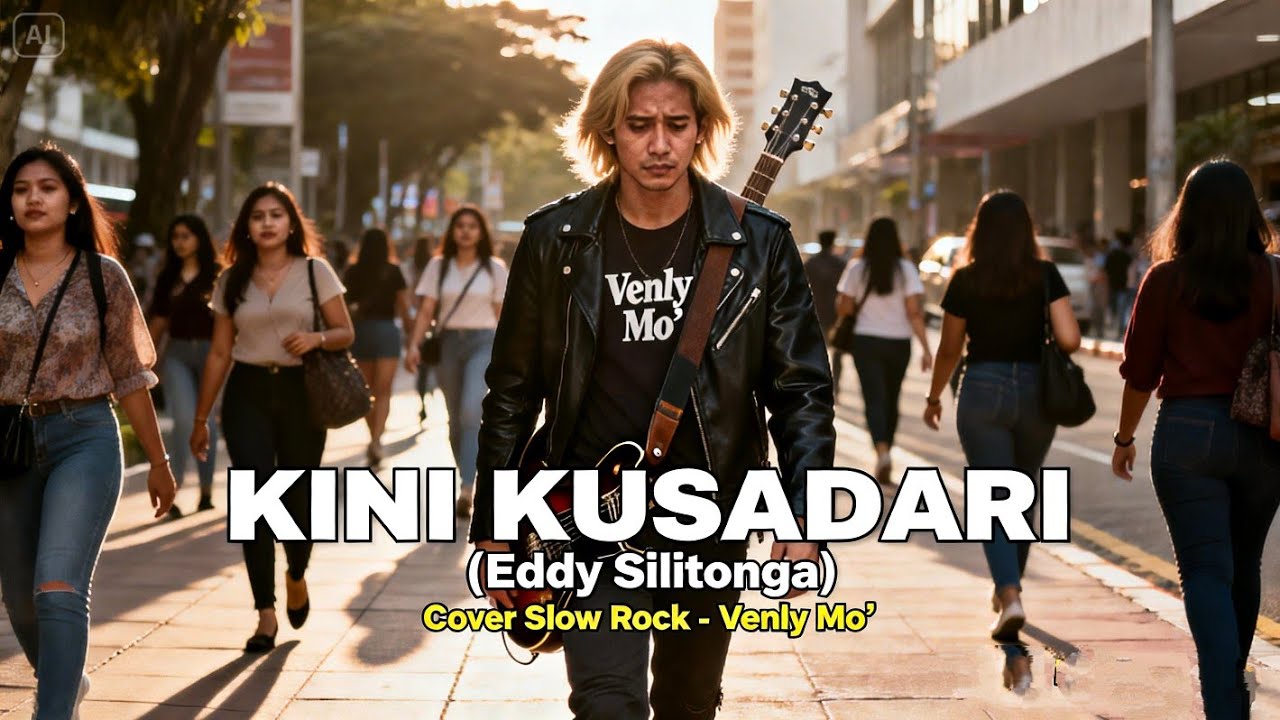 Kini Kusadari – Eddy Silitonga 😭 Slow Rock Cover Penuh Penyesalan | Venly Mo’
