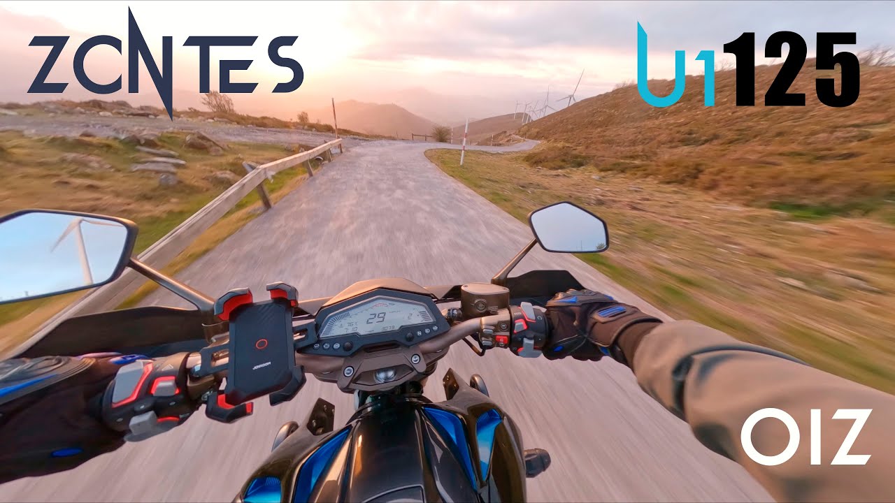 ZONTES U1 125 Trail - Subida al monte Oiz