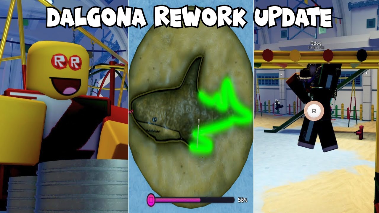 Ink Game Dalgona Rework Update - New Cutscene + Minigame