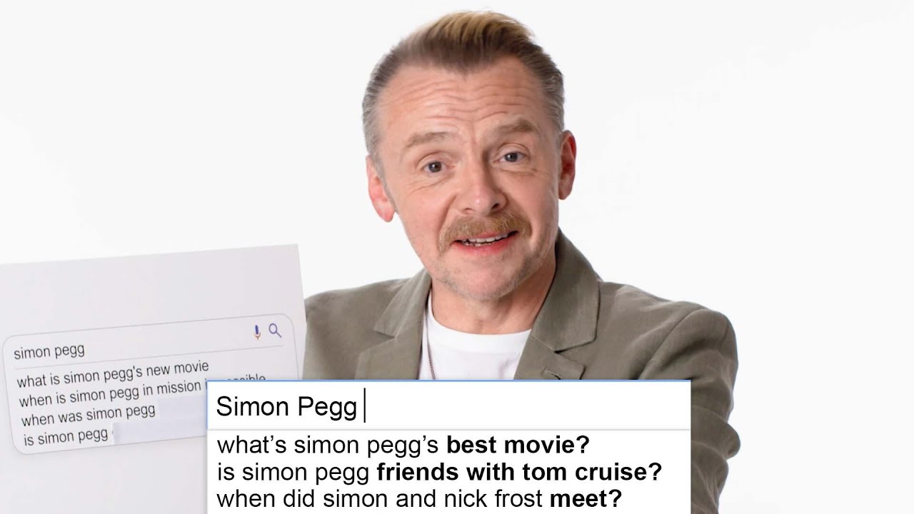Simon Pegg Answers The Web's Most Searched Questions | WIRED