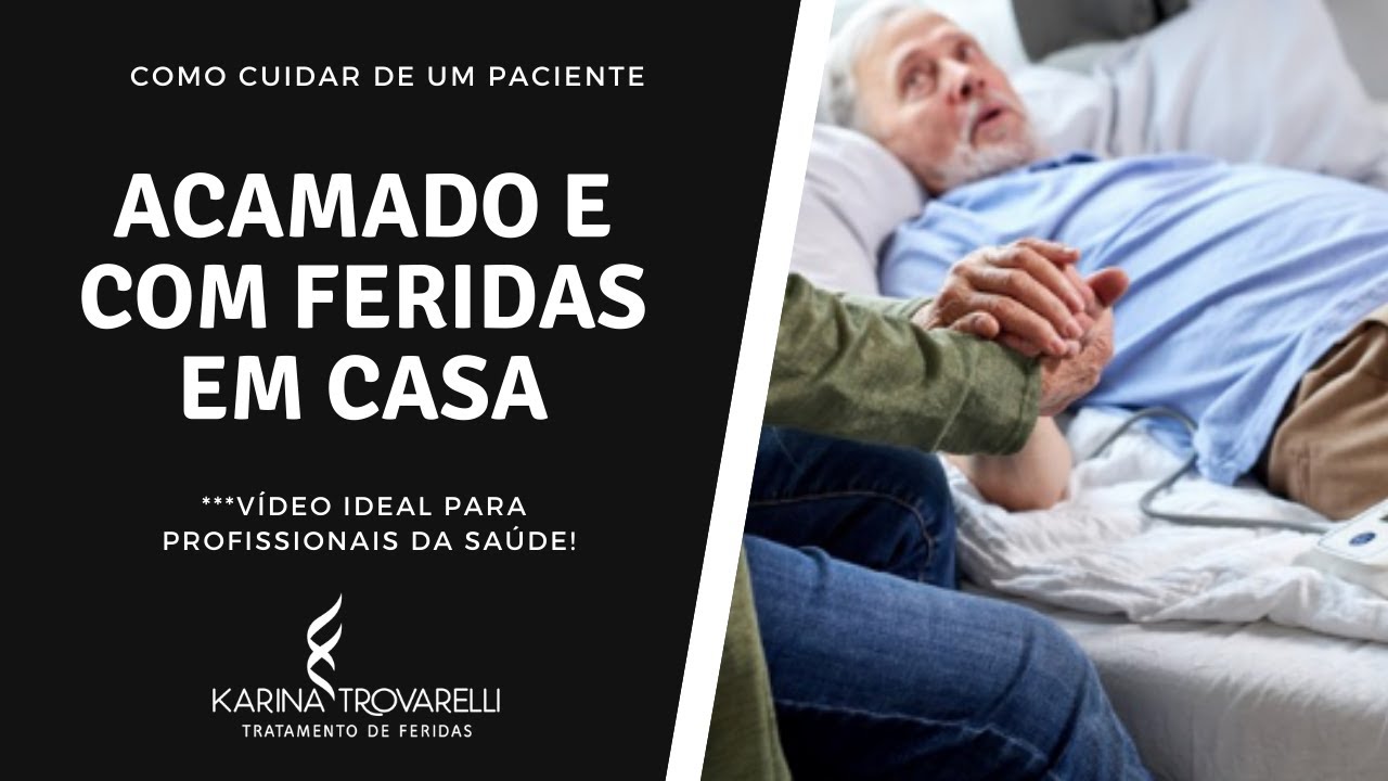 Como cuidar de um paciente acamado com feridas em casa