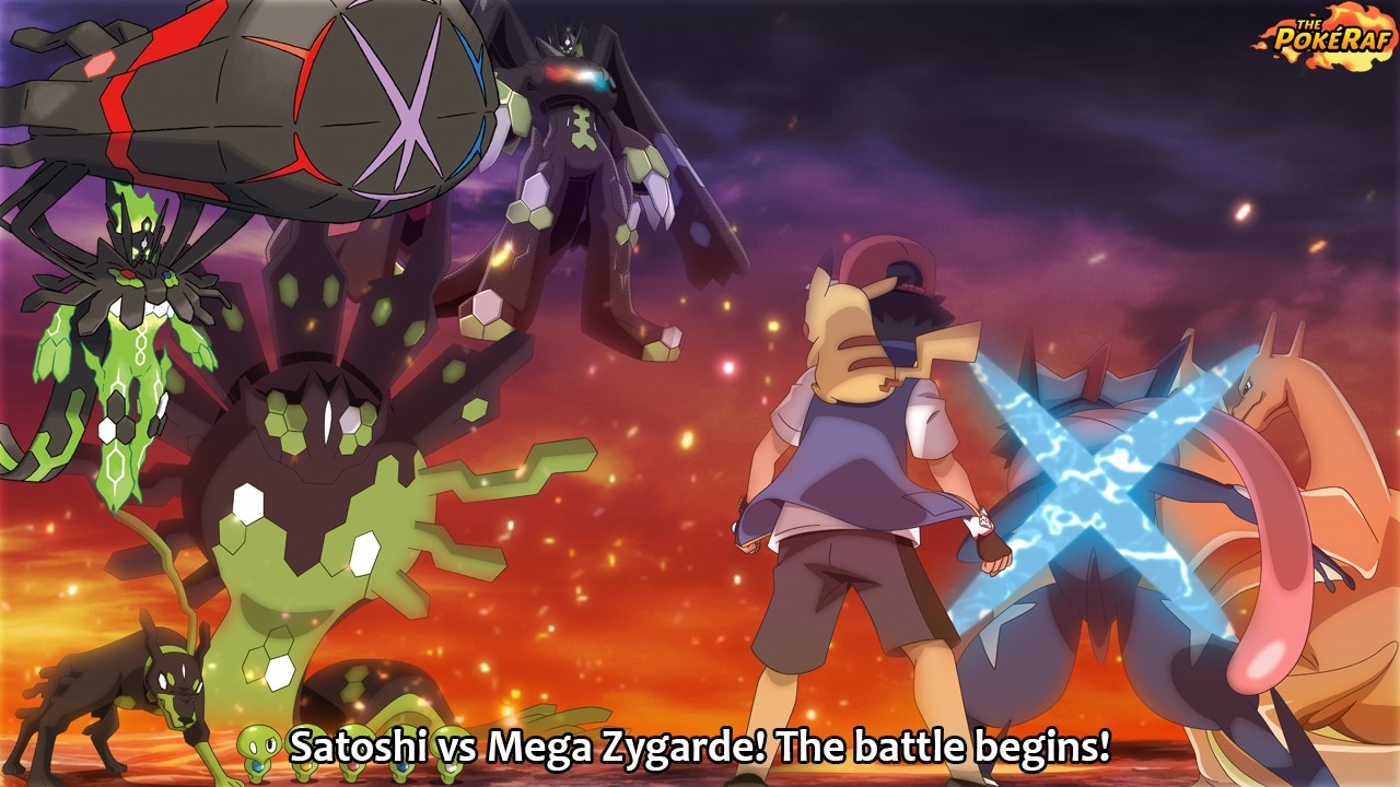 ASH vs MEGA ZYGARDE in the Pokémon Anime (Full Episode)