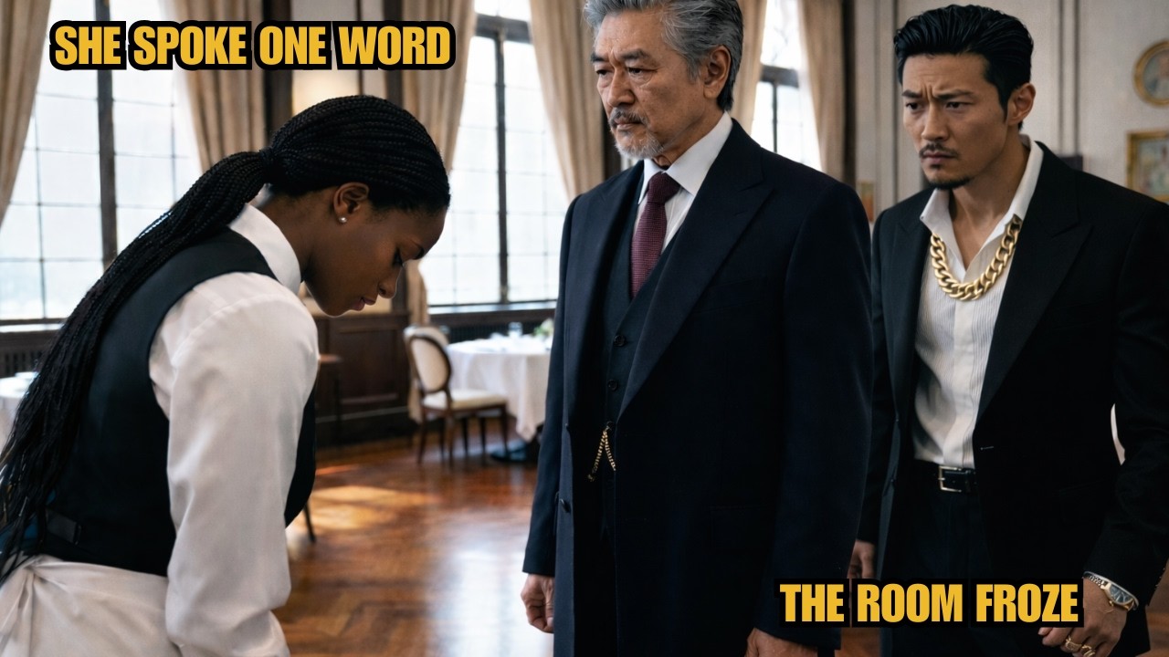 Waitress Greeted the Korean Mafia Boss’s Father — Her Korean Dialect Greeting Had Every Guest Frozen
