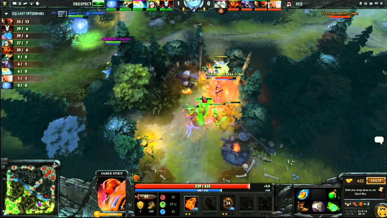 Zero Respect vs SFZ  Game 3 - joinDOTA League Season 6 - @DotACapitalist