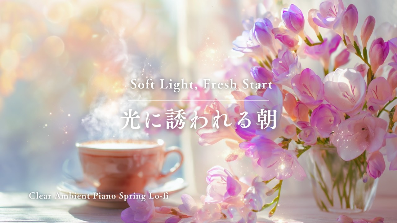【朝に聴きたいピアノ】少しゆっくり起きた朝に　Piano for a Slow, Easy Morning