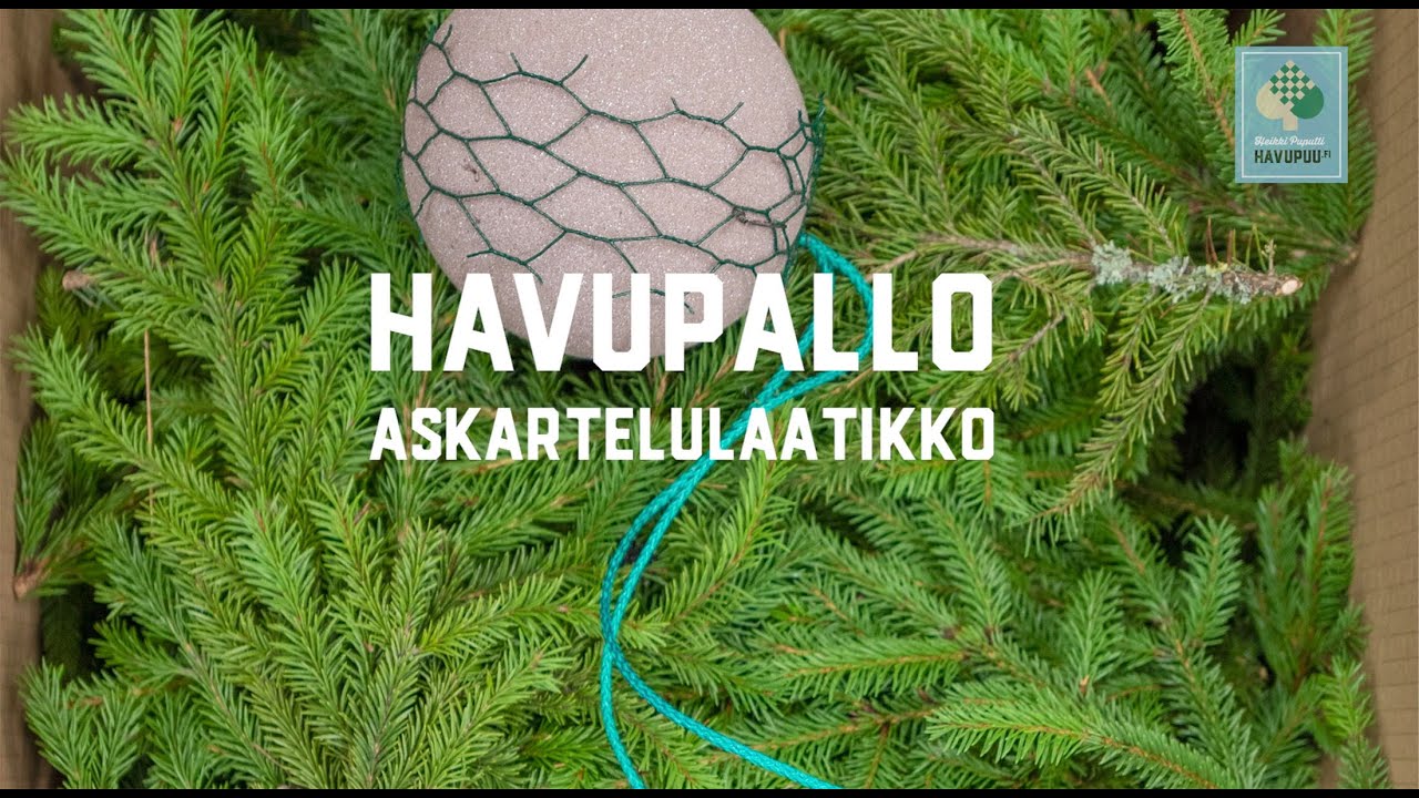 Havupallo askartelulaatikko by Havupuu.fi