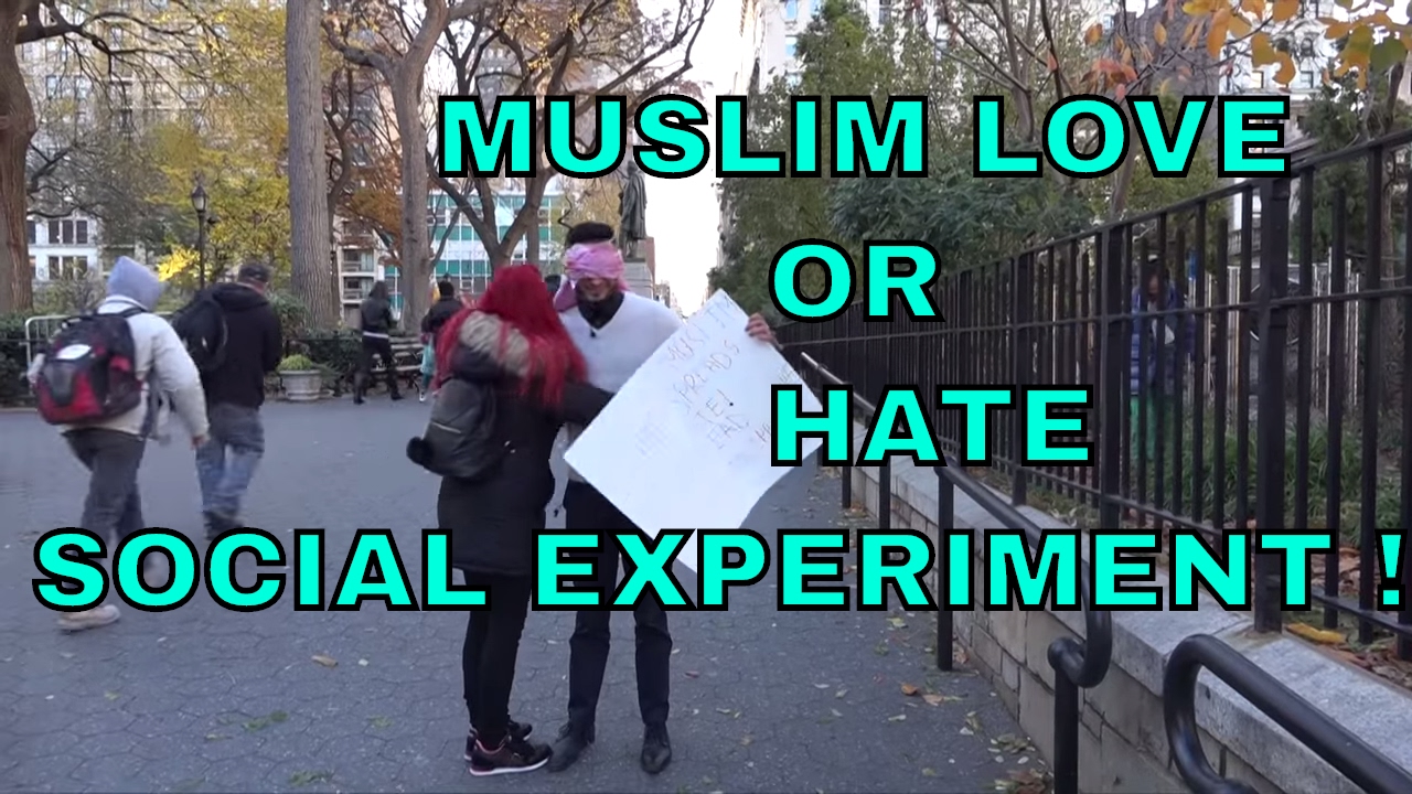 Blindfold Muslim Love or Hate Experiment in NYC!