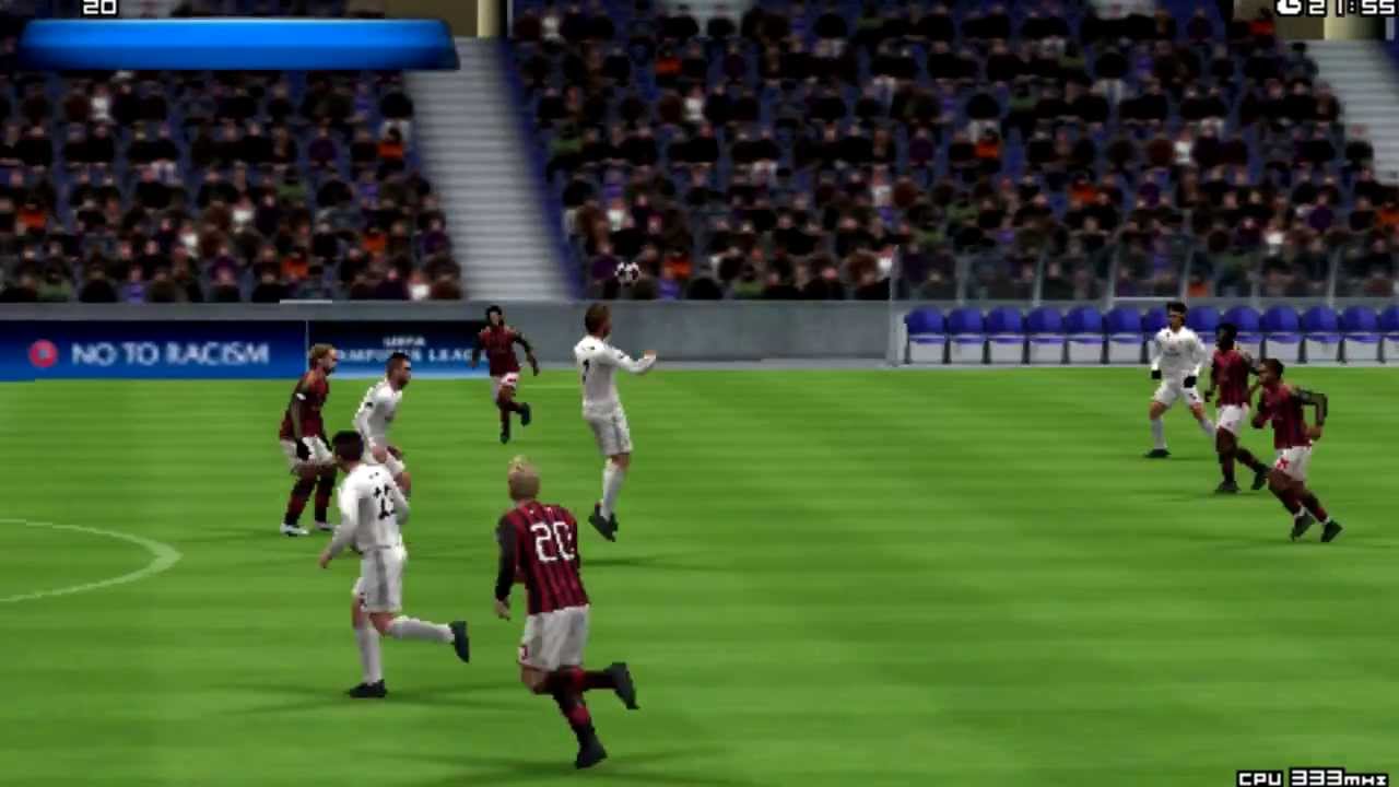 PES 2014 PSP gameplay