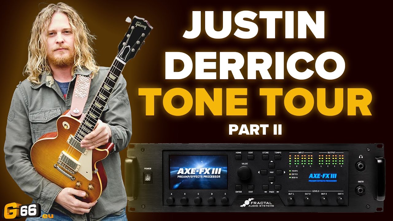 Джастин Деррико (P!nk & The Voice) | Fractal Axe-Fx III Tone Tour | Часть 2