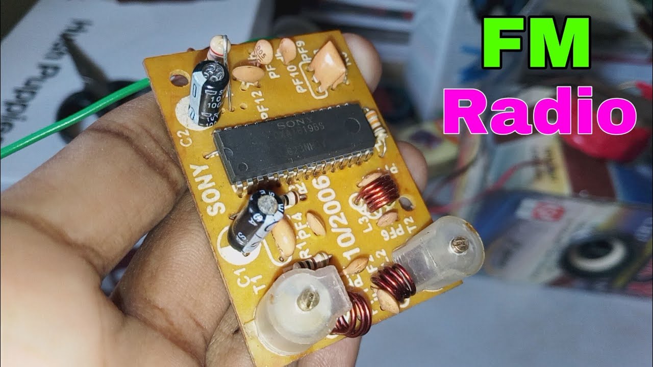FM receiver kit wiring in 6283ic kit in Hindi !!!