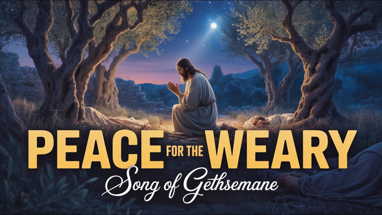 🕊️✨ The Song of Jesus In Gethsemane: Peace for the Weary Heart 🙏