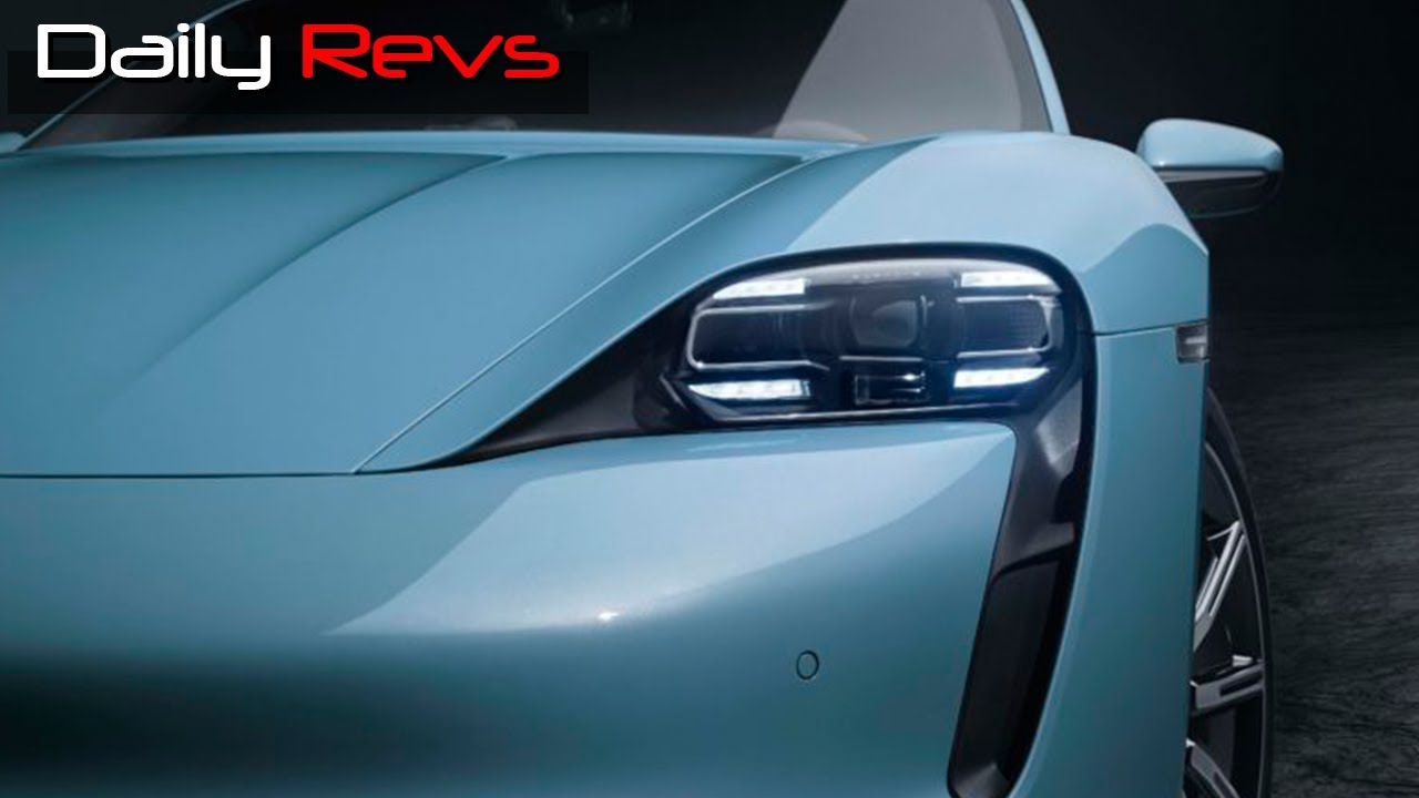 2020 Porsche Taycan 4S | Frozen Blue Metallic | Driving
