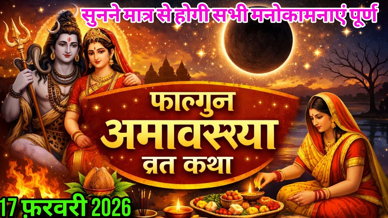 फाल्गुन अमावस्या व्रत कथा|पितृ शांति,और सुख-समृद्धि देने वाली पावन कथा | Falgun Amavasya Vrat Katha
