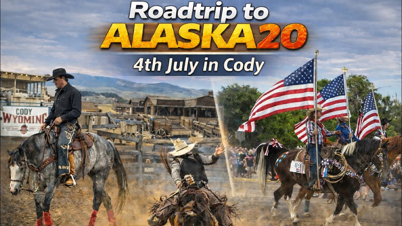 4th of July in Cody - Parade & Rodeo / Road to Alaska 20