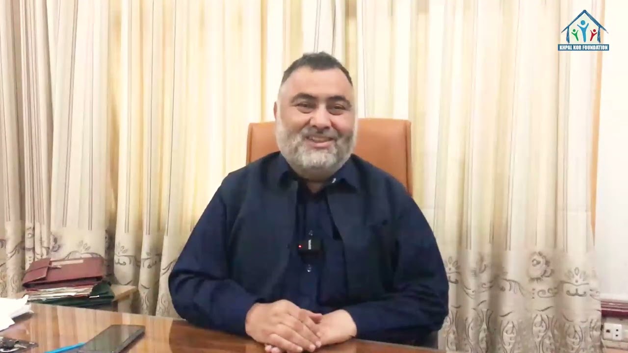 Muhammad Ali, Director Khpal Kor Foundation 