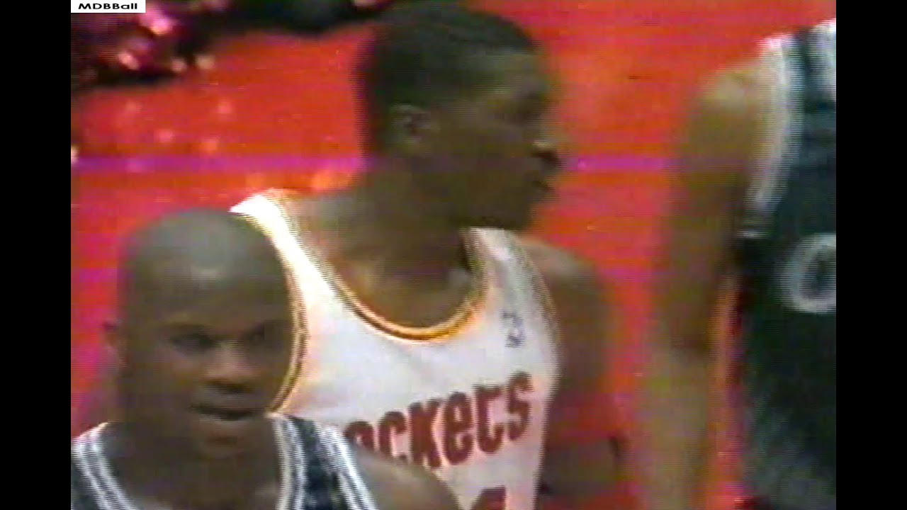 MVP Hakeem Olajuwon Battles Shaq - Magic @ Rockets March 1994