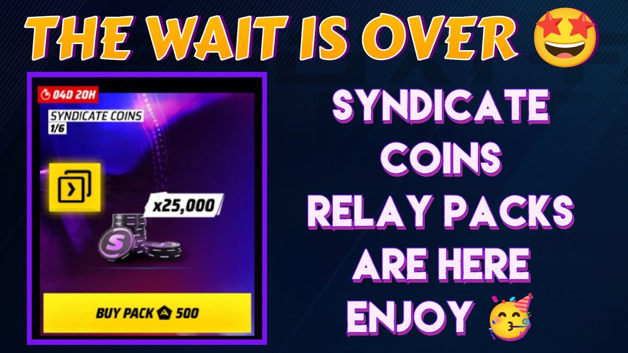 Asphalt Legends - SYNDICATE COINS Relay Packs are Here | Enjoy!! 🥳 Drive Syndicate 13