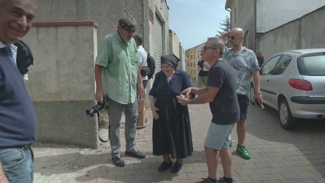 Oliviero Toscani e zia  Annunziata