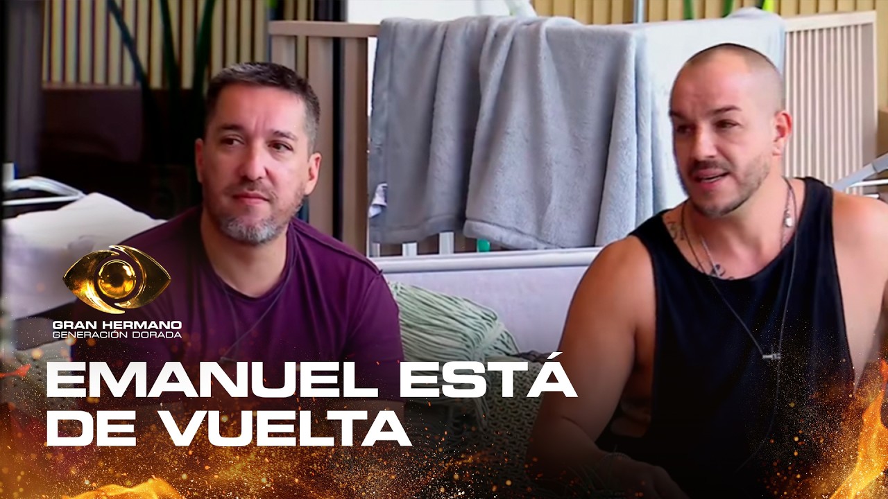 Emanuel volvió a la competencia y pasa la mañana cerca de Gabriel - Gran Hermano 2026