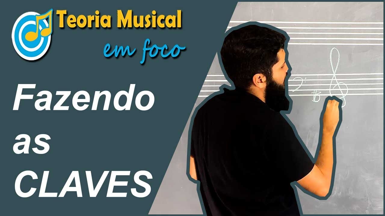 GRAFIA MUSICAL | Ep#8 | Como Escrever as Claves no Pentagrama