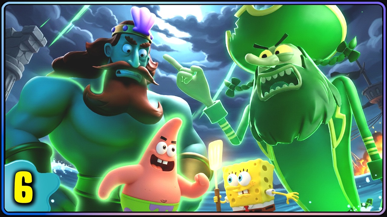 SpongeBob vs. NEPTUN & HOLLÄNDER! 🔱 Das epische Finale auf Switch 2 Giganten der Gezeiten