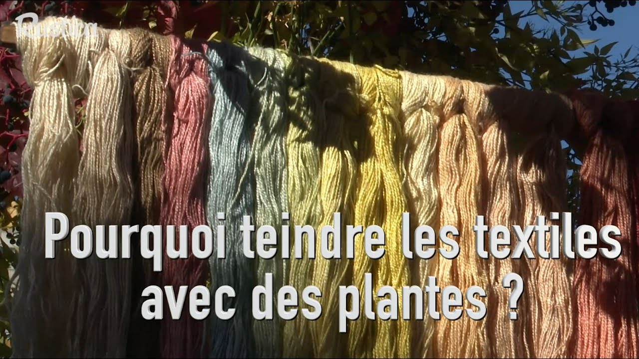 Teindre les textiles avec une teinture naturelle ou végétale