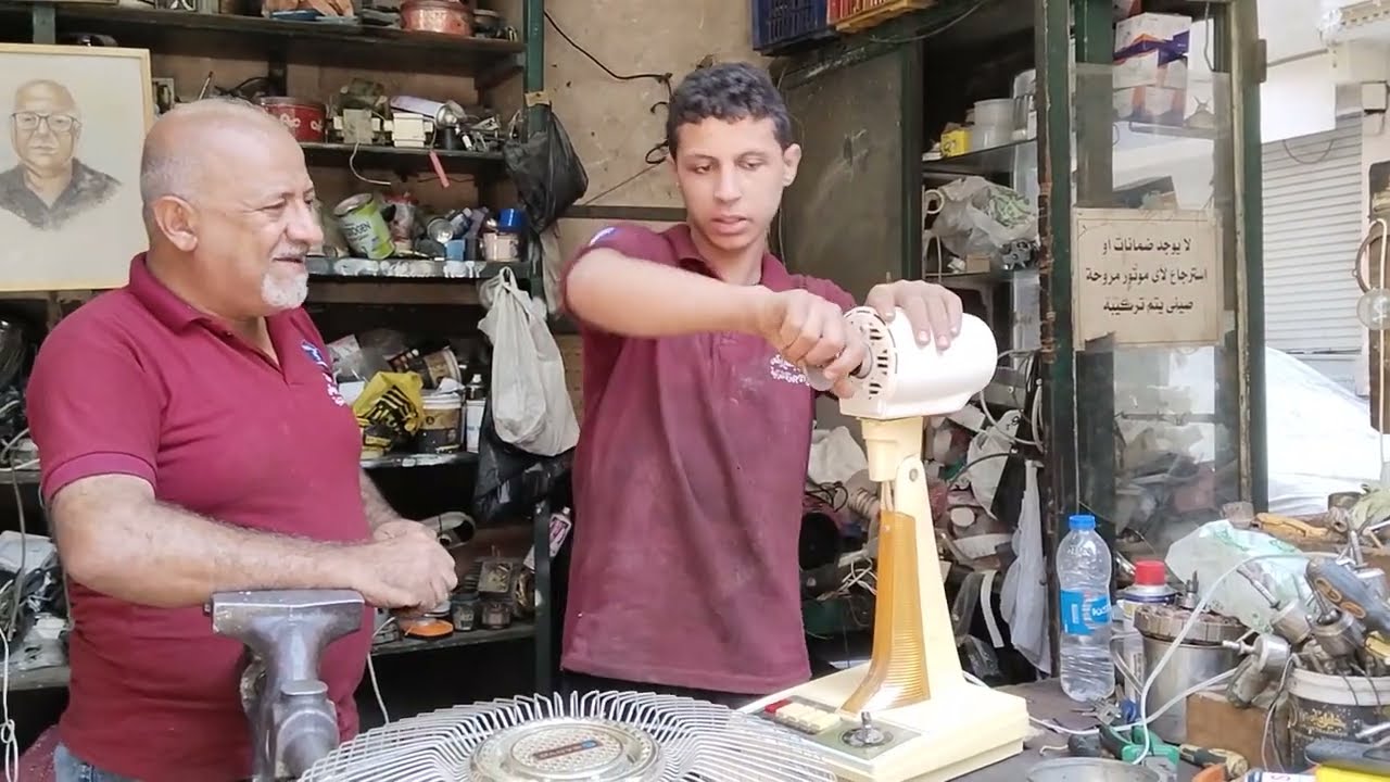 رحله داخل مروحه سانيو SANYO