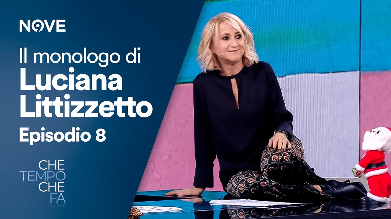 Che tempo che fa | Il Monologo di Luciana Littizzetto Episodio 8 del 3 dicembre