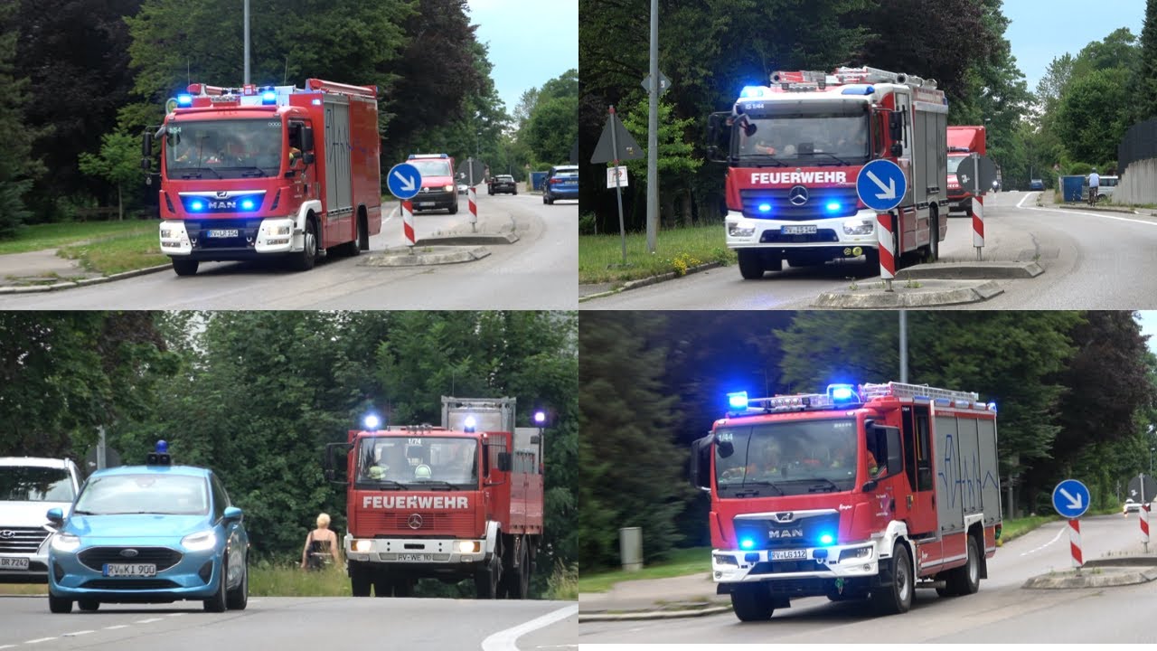 [GEFAHRGUTÜBUNG] Leutkirch Einsatzfahrt Gefahgutzug Allgäu