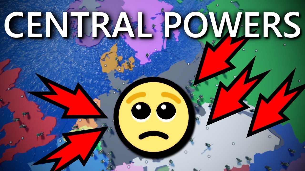 CENTRAL POWERS CRUMBLE in Roblox Conquer The World WW2