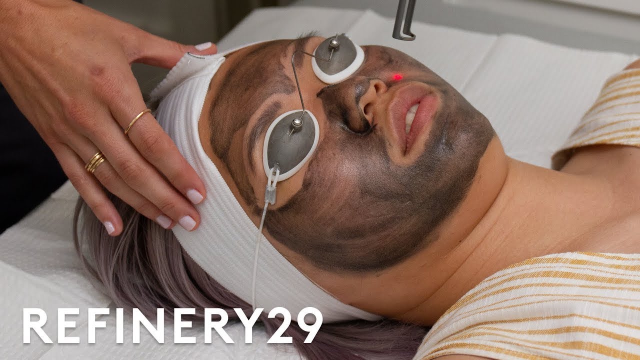 I Tried Charcoal Laser Facial For The First Time | Beauty With Mi | Refinery29