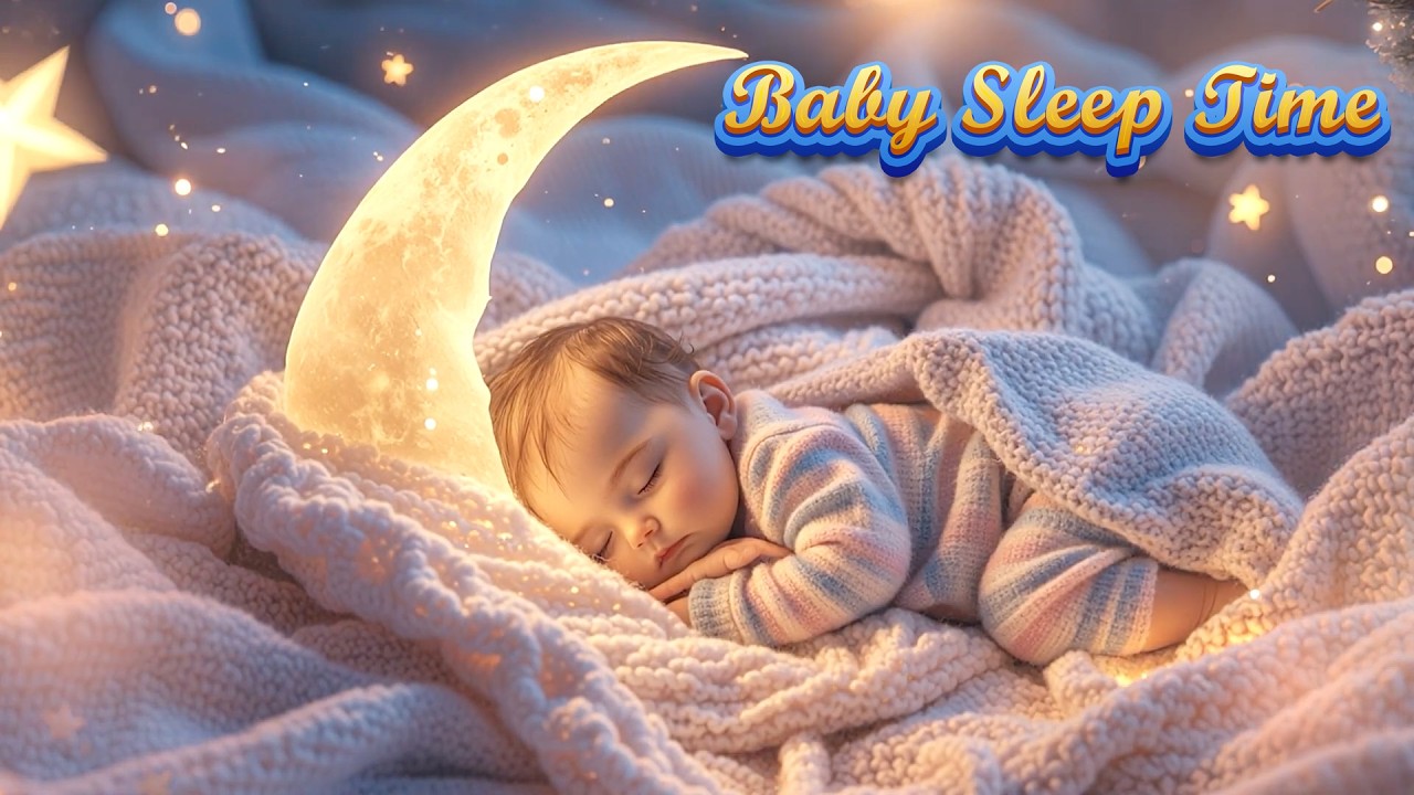 Gentle Night Lullaby 👶✨ | Deep Sleep Baby Music | Soothing Piano Sound