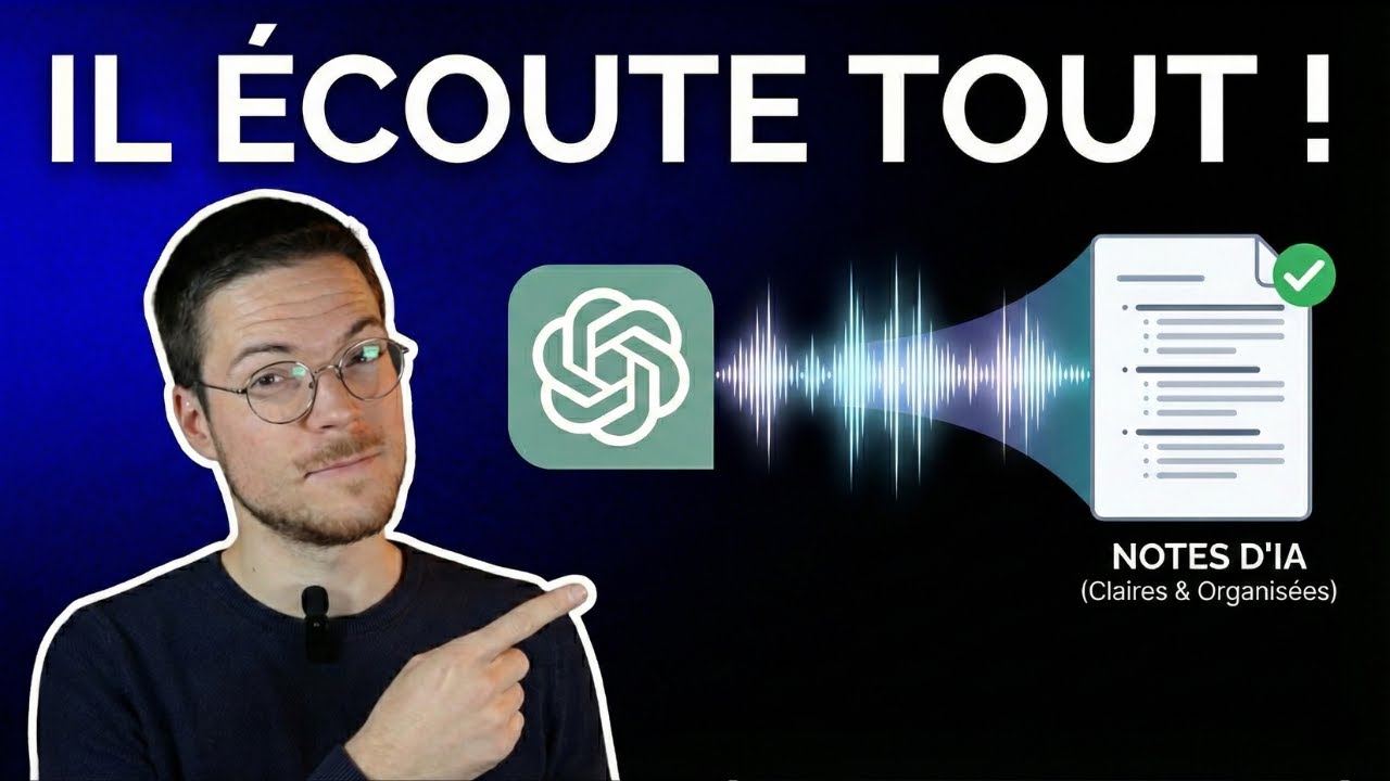 Des Notes de Réunion avec ChatGPT (GRATUITEMENT)