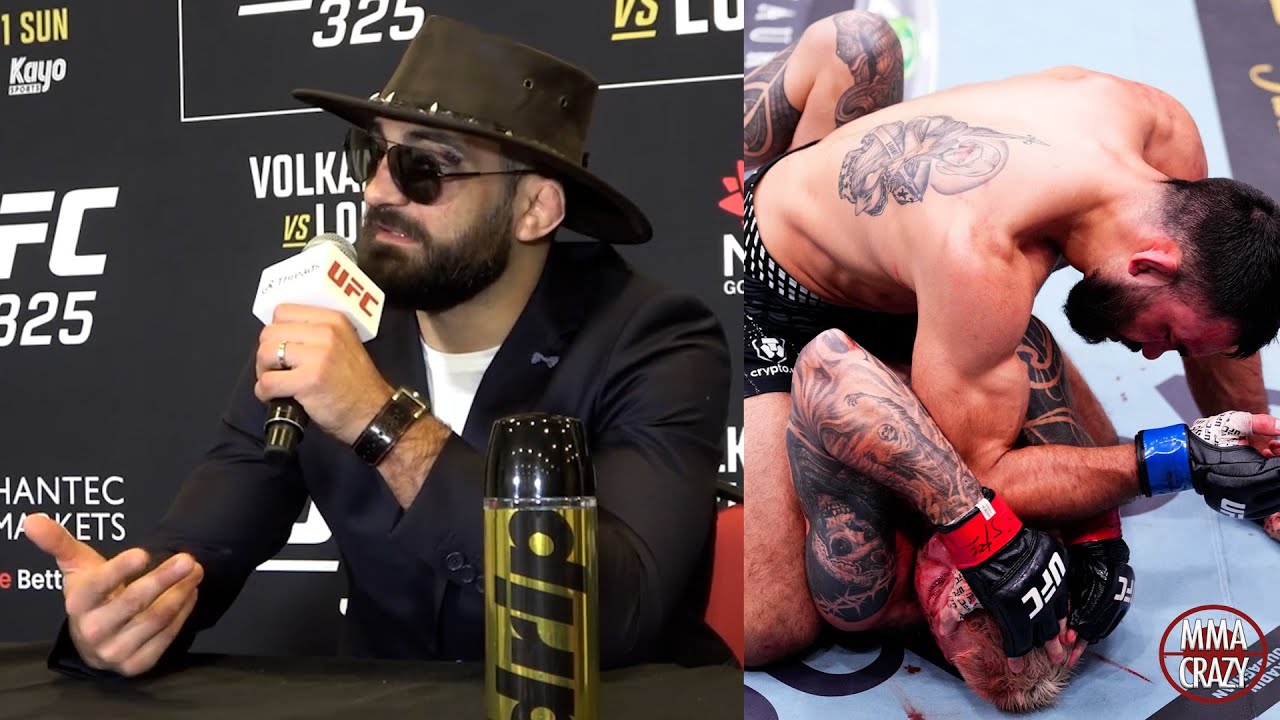 Benoit Saint Denis reacts to BEATING Dan Hooker at UFC 325