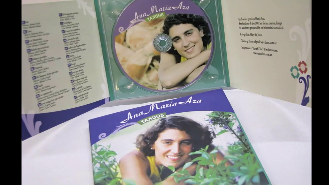 009 La cumparsita.  Ana Maria Aza. Tangos &aacute;lbum
