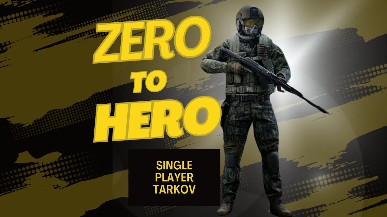 Single Player Tarkov - I'm hooked!