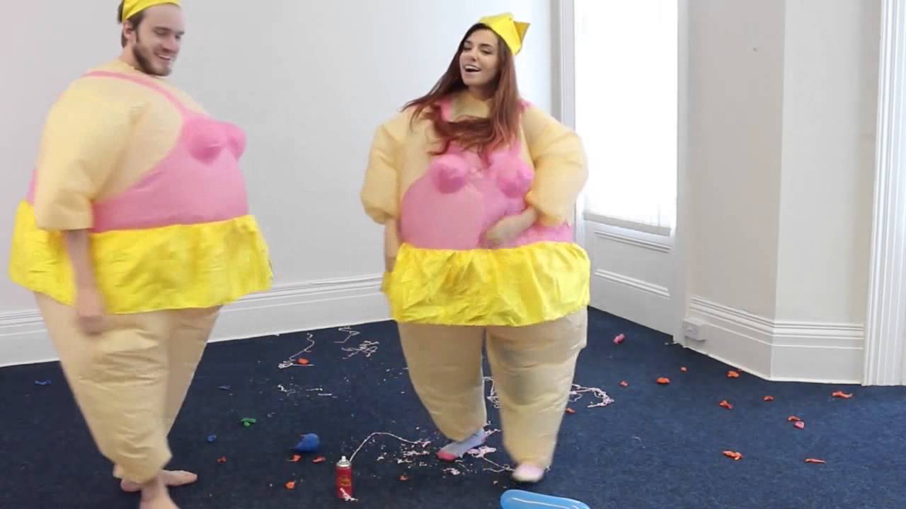 Marzia & Pewdiepie - 小仙女大挑戰 - THE FAIRY CHALLENGE - Marzia VS Pewds (中文字幕)