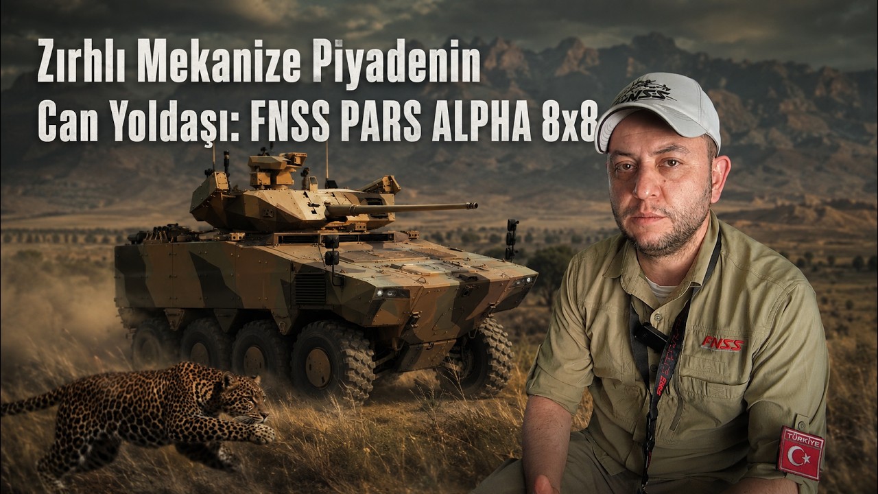 Zırhlı Mekanize Piyadenin Can Yoldaşı: FNSS PARS ALPHA 8x8