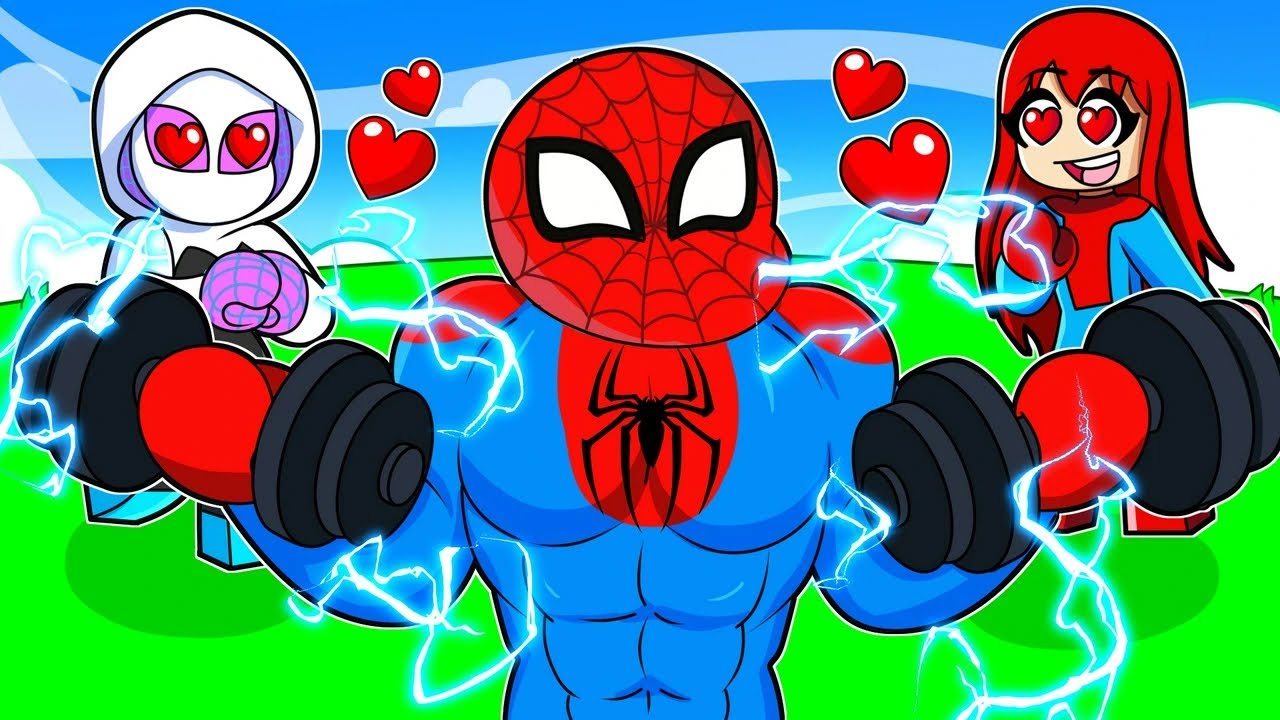 Becoming the STRONGEST to Rizz My Crush in Roblox Gym League!
