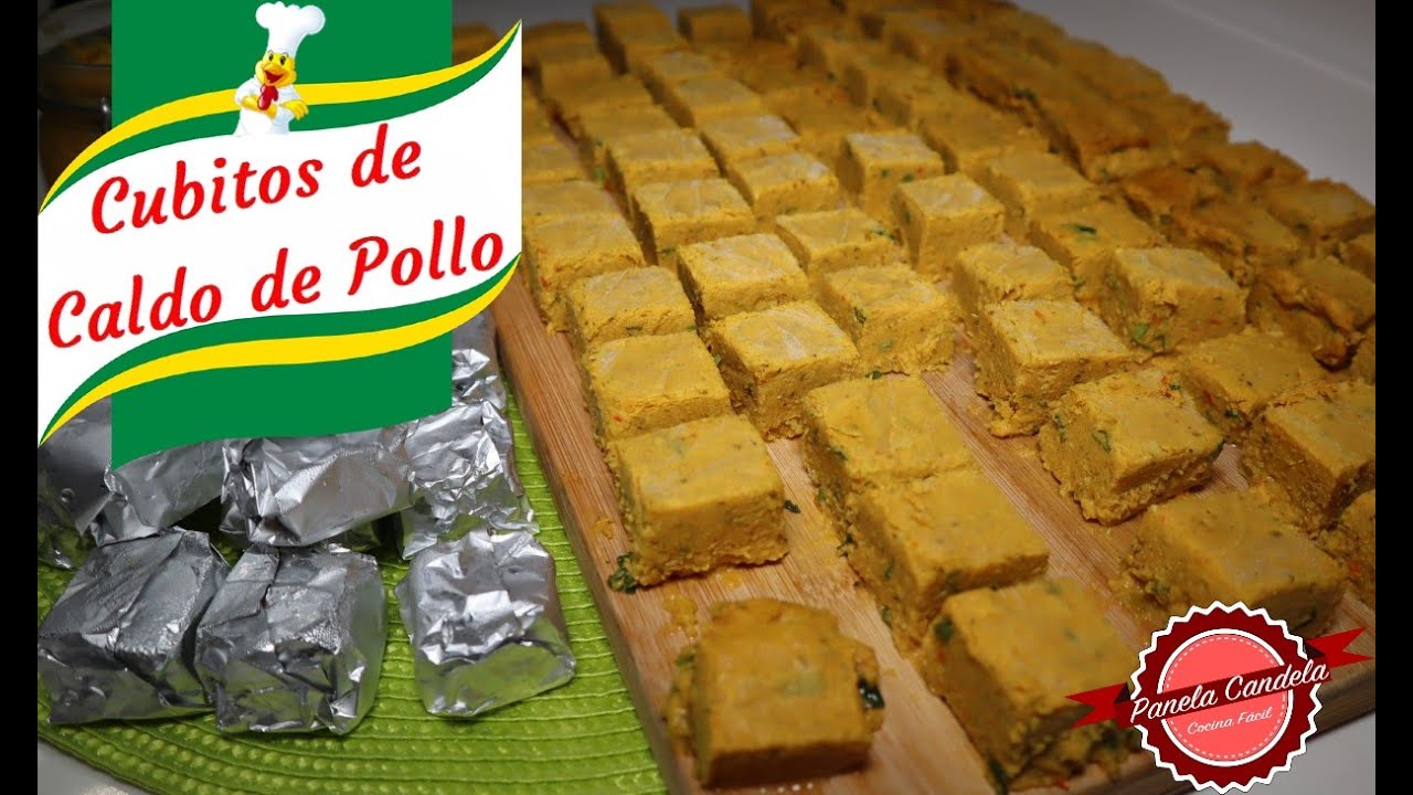 Cubitos de Caldo de Pollo Caseros🍗 100% Natural y Nutritivos!!! SIN CONSERVANTES NI ADITIVOS!!!💯😋✅