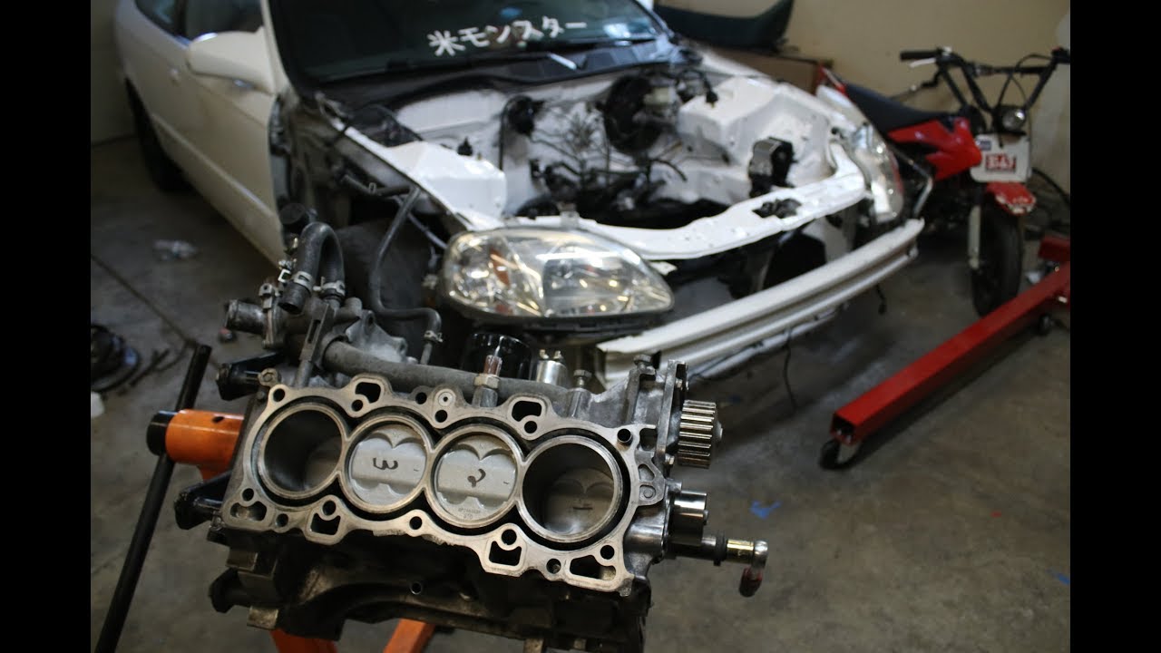B Series Ebay Build / Bottom End Assembled!