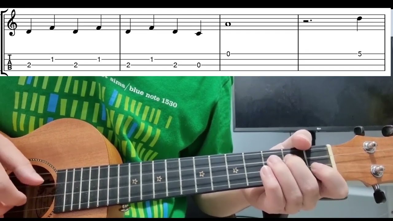 Tian Mi Mi - Easy Beginner Ukulele Tabs With Playthrough Tutorial Lesson